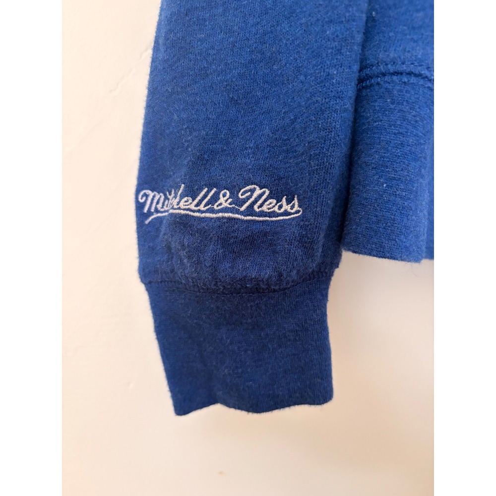 Philadelphia 76ers Hoodie Mitchell & Ness Funnel Neck HCW Sweatshirt Womens M - Picture 4 of 10